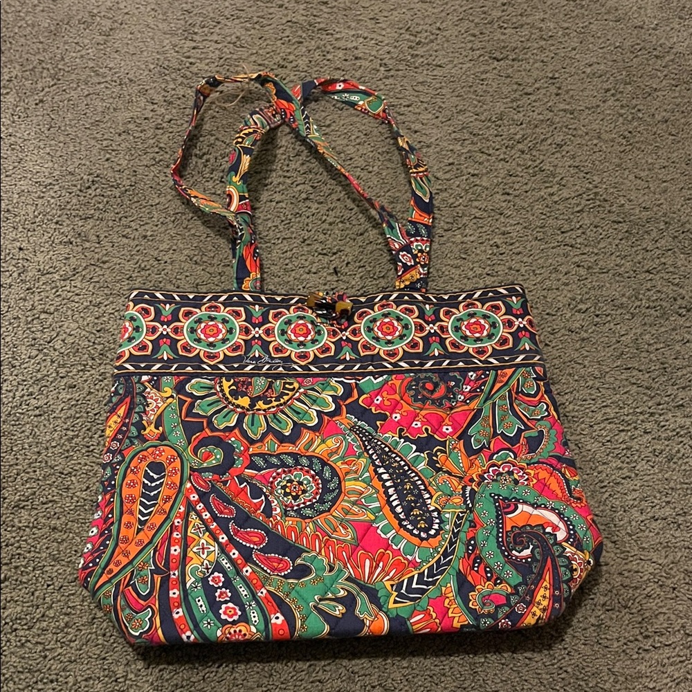 Vera Bradley Multicolor Paisley Tote